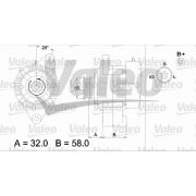 Слика 2 $на Генератор VALEO REMANUFACTURED PREMIUM 436515