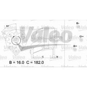 Слика 1 $на Генератор VALEO REMANUFACTURED PREMIUM 436583