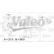 Слика 1 $на Генератор VALEO REMANUFACTURED PREMIUM 436621