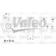 Слика 1 $на Генератор VALEO REMANUFACTURED PREMIUM 436639