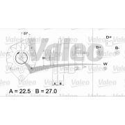 Слика 1 $на Генератор VALEO REMANUFACTURED PREMIUM 436711