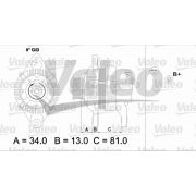 Слика 1 $на Генератор VALEO REMANUFACTURED PREMIUM 437158