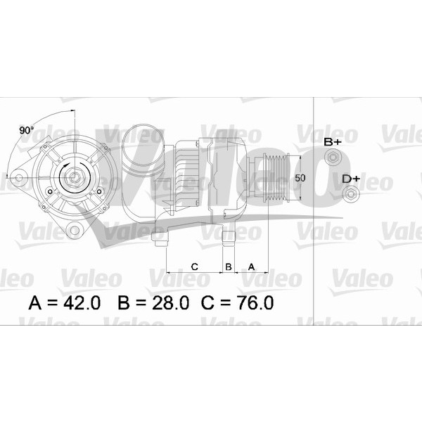 Слика на Генератор VALEO REMANUFACTURED PREMIUM 437330