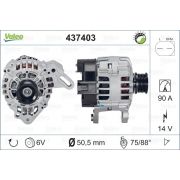 Слика 1 на Генератор VALEO REMANUFACTURED PREMIUM 437403