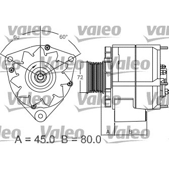 Слика на Генератор VALEO REMANUFACTURED PREMIUM 437442