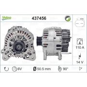 Слика 1 $на Генератор VALEO REMANUFACTURED PREMIUM 437456