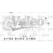 Слика 1 $на Генератор VALEO REMANUFACTURED PREMIUM 437462