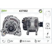 Слика 1 на Генератор VALEO REMANUFACTURED PREMIUM 437502