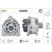 Слика 1 $на Генератор VALEO REMANUFACTURED PREMIUM 440092