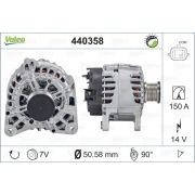 Слика 1 $на Генератор VALEO REMANUFACTURED PREMIUM 440358