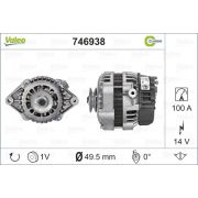 Слика 1 $на Генератор VALEO REMANUFACTURED RCB 746938