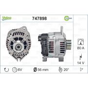 Слика 1 $на Генератор VALEO REMANUFACTURED RCB 747898