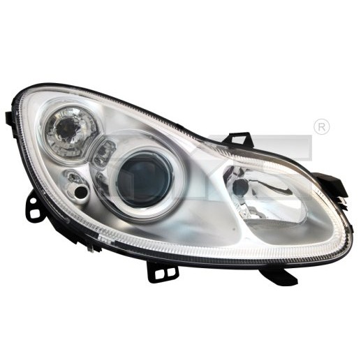 Слика на главен фар TYC 20-11882-05-2 за Smart Fortwo Coupe (451) 1.0 (451.331, 451.380) - 71 коњи бензин