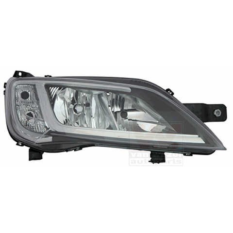 Слика на главен фар VAN WEZEL 1652962 за Citroen Jumper Platform 2.2 HDi 150 - 150 коњи дизел