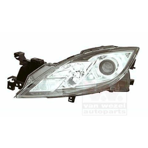 Слика на главен фар VAN WEZEL 2764961 за Mazda 6 Hatchback (GH) 2.2 MZR-CD - 180 коњи дизел