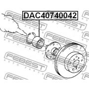 Слика 2 на главчина лежај на тркало FEBEST DAC40740042