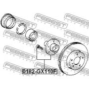 Слика 2 на Главчина FEBEST 0182-GX110F