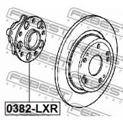 Слика 2 на Главчина FEBEST 0382-LXR