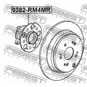 Слика 2 $на Главчина FEBEST 0382-RM4MR