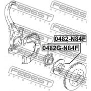 Слика 2 на Главчина FEBEST 0482G-N84F