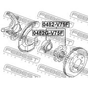 Слика 2 $на Главчина FEBEST 0482G-V75F