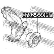 Слика 2 на Главчина FEBEST 2782-S80MF