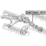 Слика 2 $на Главчина FEBEST DAC3968-2RS