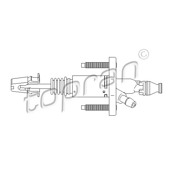 Слика на горна пумпа на кумплуг TOPRAN 207 632 за Opel Signum 3.2 V6 - 211 коњи бензин