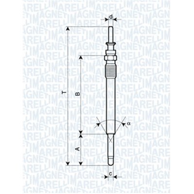 Слика на Греач (свеќица) MAGNETI MARELLI 062900025304