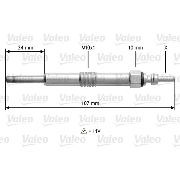 Слика на Греач (свеќица) VALEO 345165