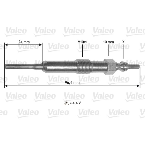 Слика на Греач (свеќица) VALEO 345171