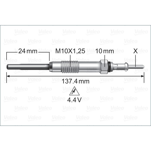 Слика на Греач (свеќица) VALEO 345226