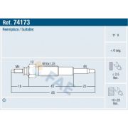 Слика 1 на Греач свеќица FAE 74173