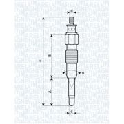 Слика 1 на Греач свеќица MAGNETI MARELLI 062900040304