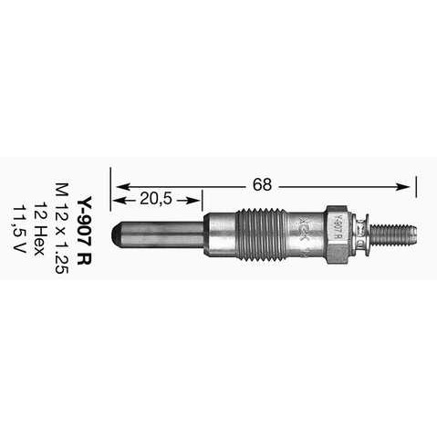 Слика на Греач свеќица NGK 4479