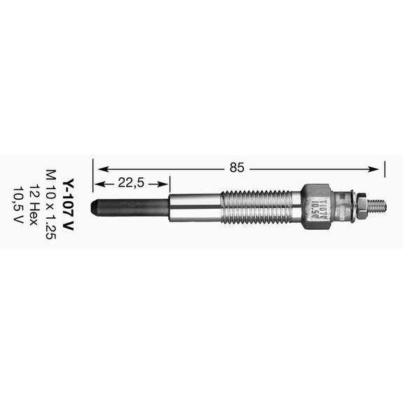 Слика на Греач свеќица NGK 6628