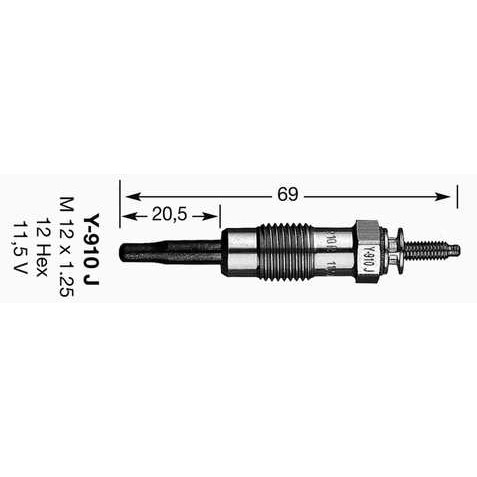 Слика на Греач свеќица NGK D-Power 3617