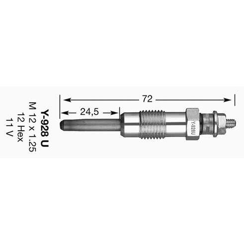 Слика на Греач свеќица NGK D-Power 4389