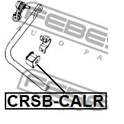 Слика 2 на гумичка, баланштангла FEBEST CRSB-CALR