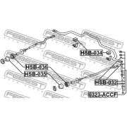 Слика 2 на гумичка, баланштангла FEBEST HSB-034