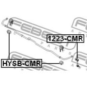 Слика 2 на гумичка, баланштангла FEBEST HYSB-CMR