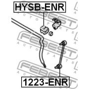 Слика 2 на гумичка, баланштангла FEBEST HYSB-ENR