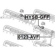 Слика 2 на гумичка, баланштангла FEBEST HYSB-GFF