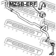 Слика 2 на гумичка, баланштангла FEBEST MZSB-ERF