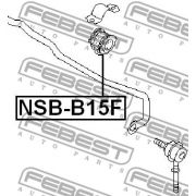 Слика 2 на гумичка, баланштангла FEBEST NSB-B15F
