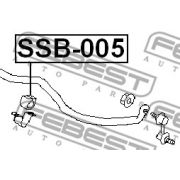 Слика 2 на гумичка, баланштангла FEBEST SSB-005