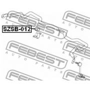 Слика 2 на гумичка, баланштангла FEBEST SZSB-012