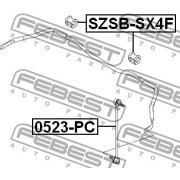 Слика 2 $на Гумичка, баланштангла FEBEST SZSB-SX4F