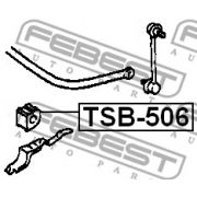 Слика 2 на гумичка, баланштангла FEBEST TSB-506