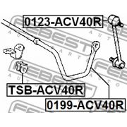 Слика 2 на гумичка, баланштангла FEBEST TSB-ACV40R